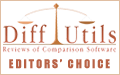 Diff Utils Editor's choice as the best user interface for file and folder comparison