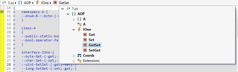 ExamDiff Pro Scope bar