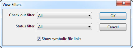 Set View Filters dialog