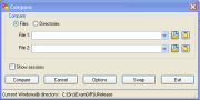 ExamDiff Pro main compare dialog